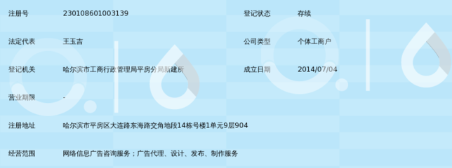 哈尔滨市平房区大小事网络信息咨询服务部